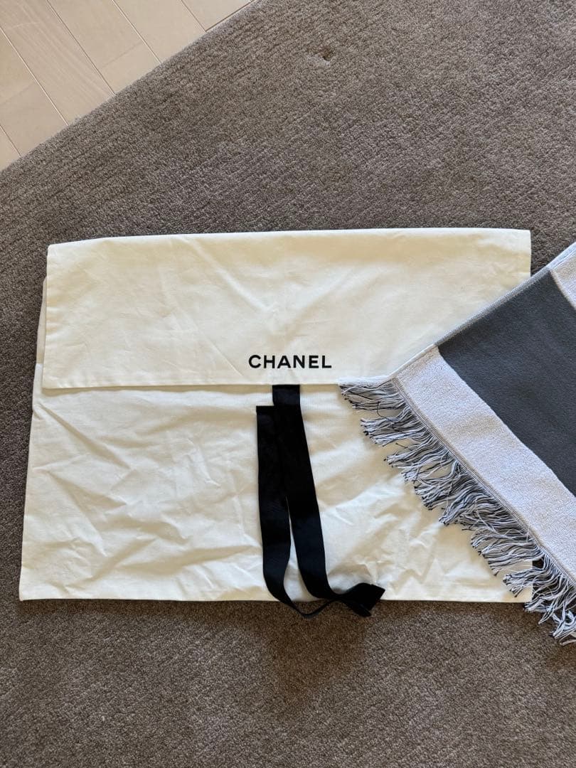 CHANEL ビーチタオル　180×100