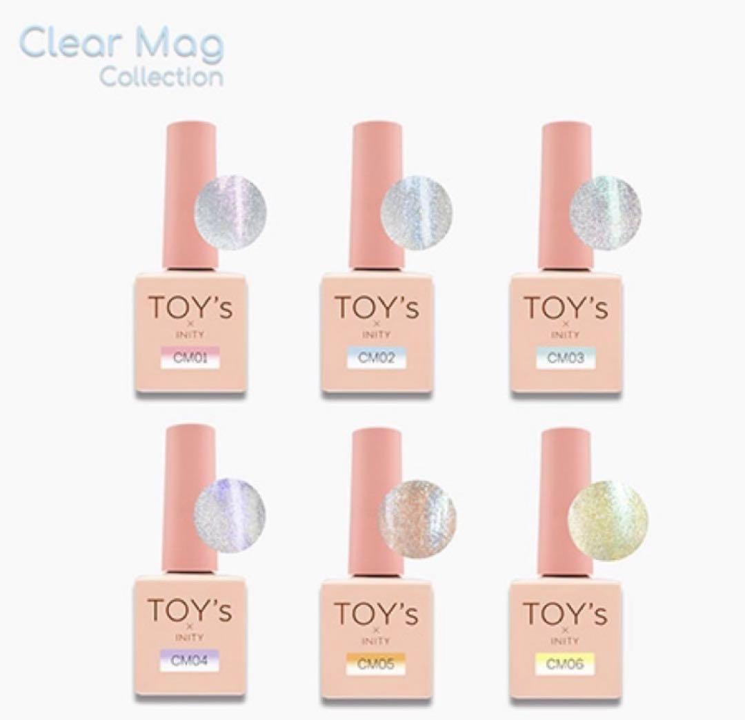 【ほぼ未使用】TOY’S × INITY クリアマグ コレクション6色セット