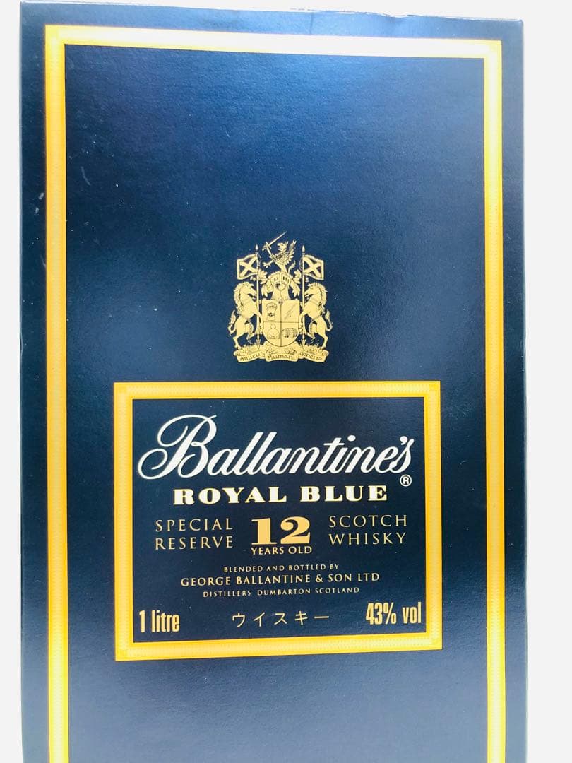 古酒 サントリーウイスキー バランタイン ロイヤルブルー12年 1L