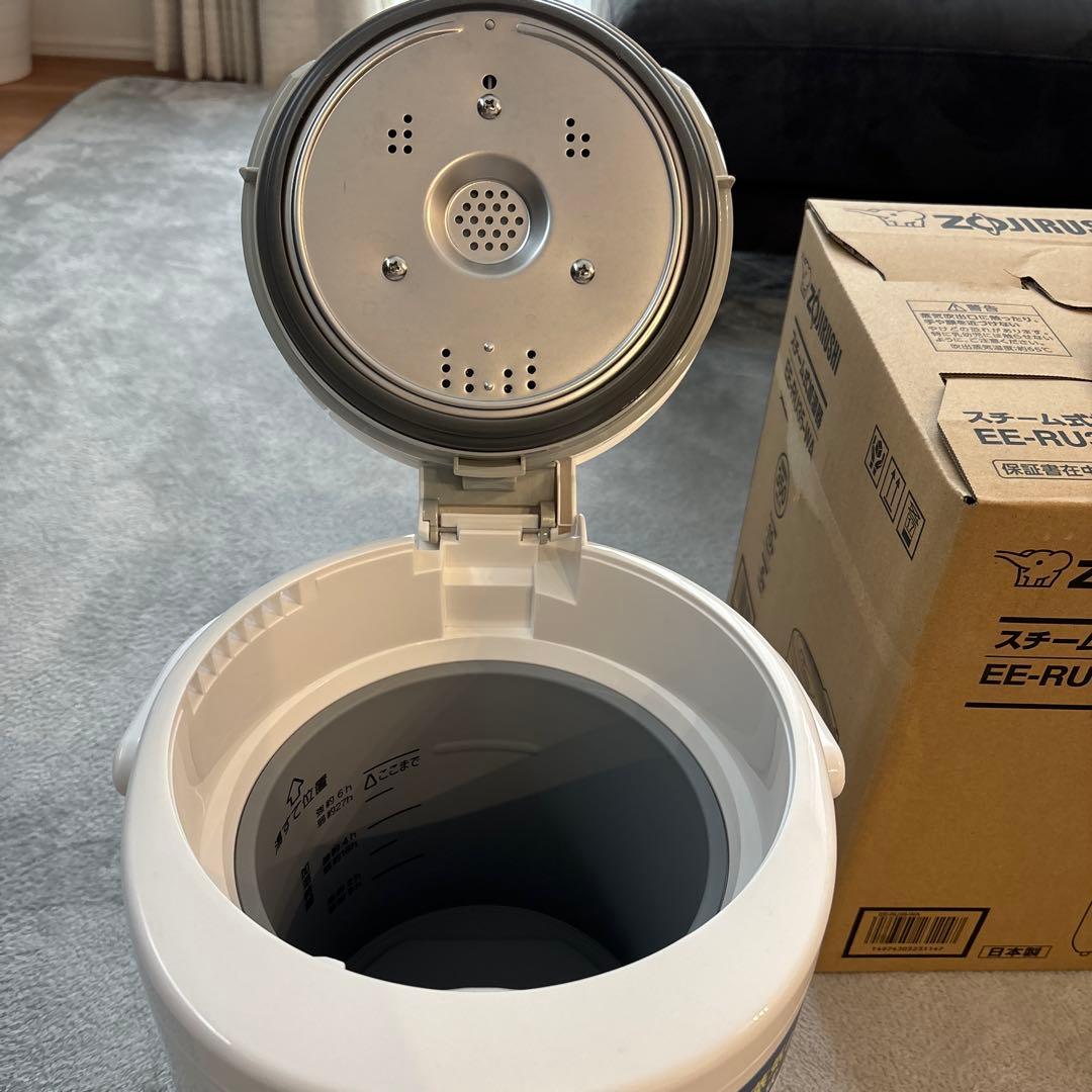 象印 スチーム式加湿器 EE-RU35-WA