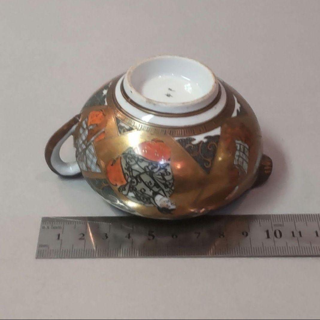 83z334陶芸 九谷焼 古九谷 古伊万里 茶道具 水次 骨董