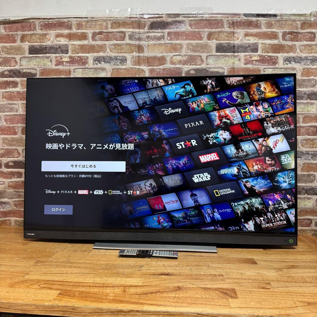 東芝 43V型 4K 液晶テレビ REGZA 43BM620X 動画アプリ搭載