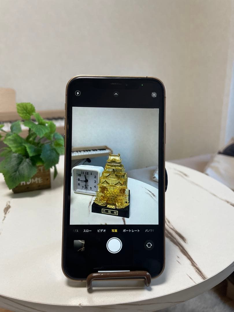 iPhone XR 64GB 16 Pro Max風チタンゴールドカスタム