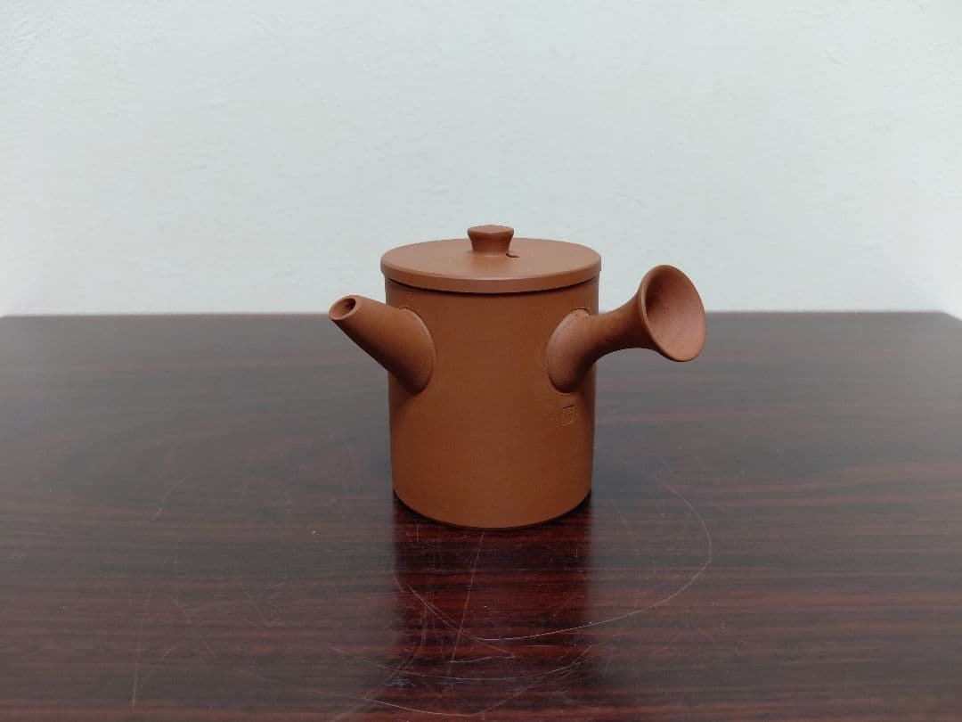 常滑焼 山田常山(小常山)急須 木箱 煎茶道具