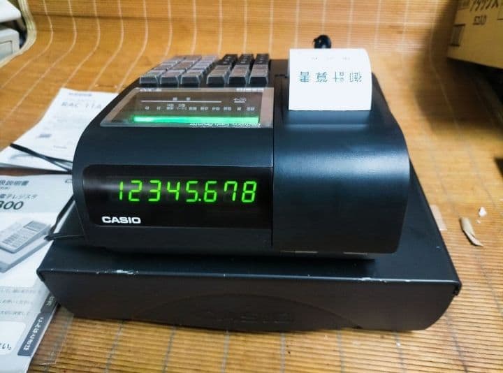 希少カシオレジスター　医院　歯科　薬局　点数計算専用レジスター　特殊091249