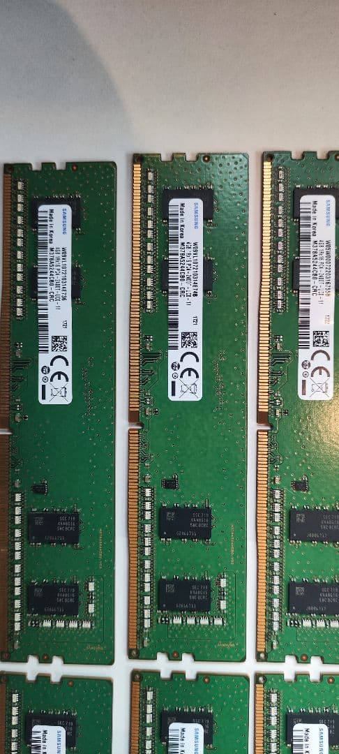 m*o様 【合計24GB】Samsung DDR4-2400 4GB×6枚セット