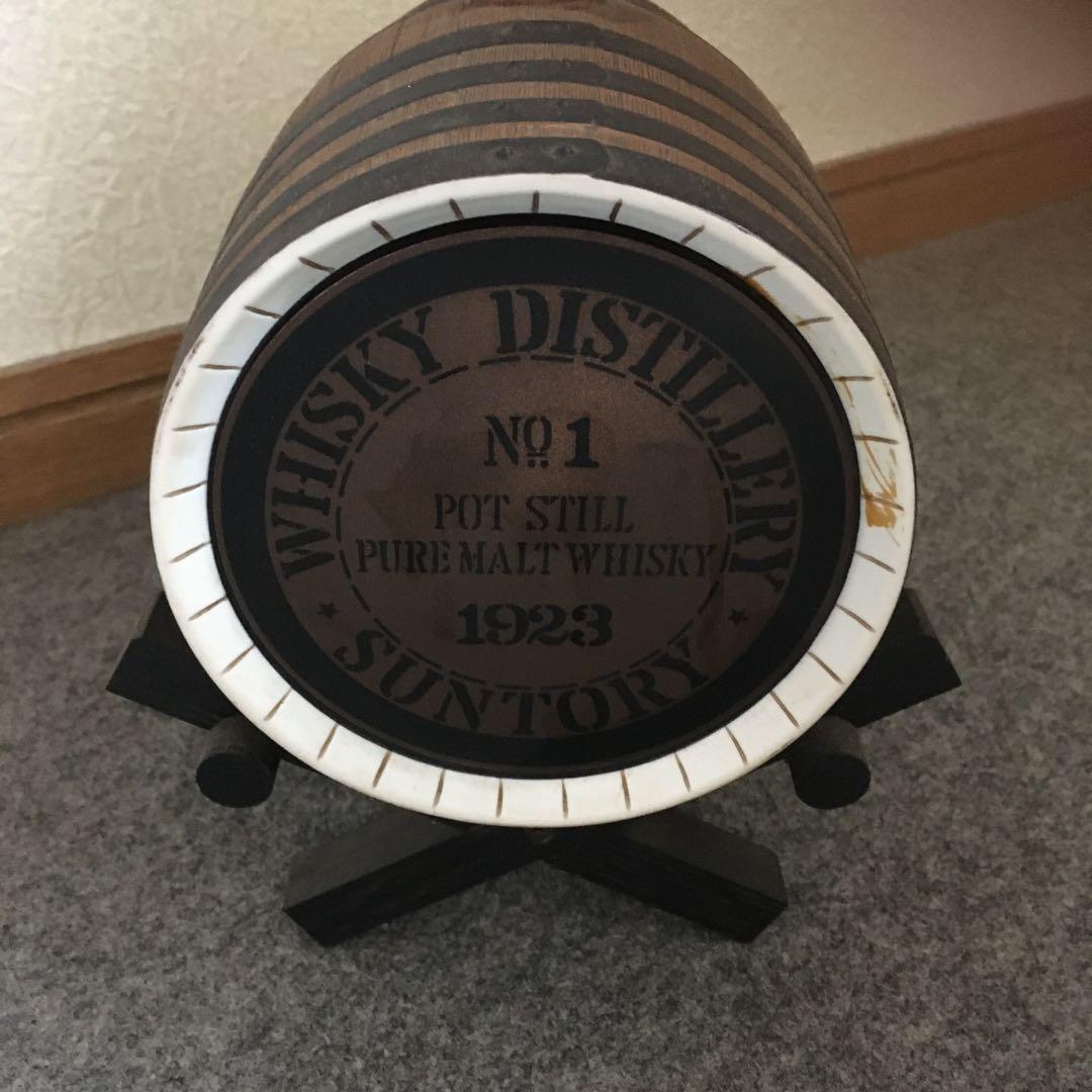 Suntory ウイスキー樽型 陶器