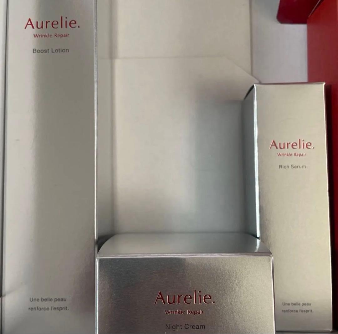 ★新品未開封★Aurelieオレリープレミアムエイジング集中ケア6点セット★