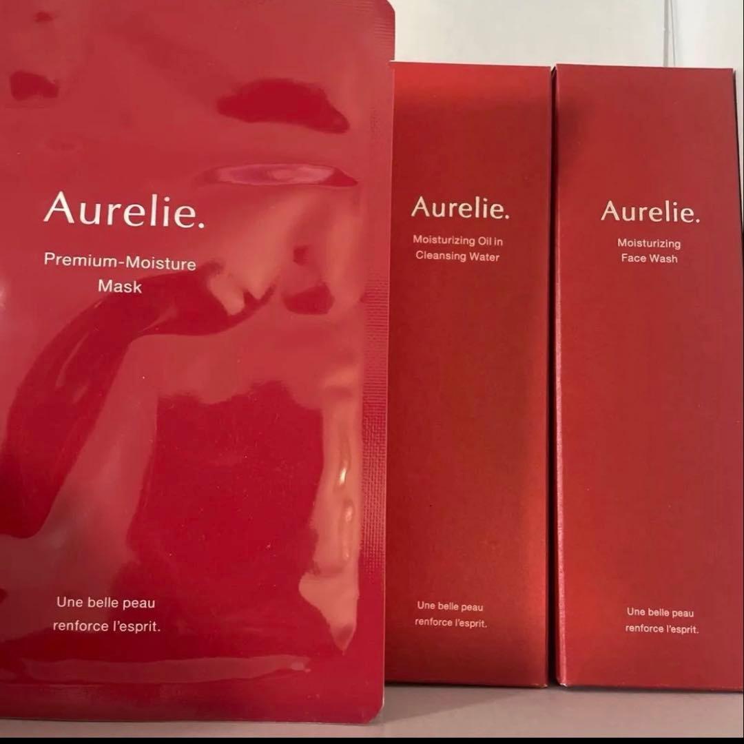 ★新品未開封★Aurelieオレリープレミアムエイジング集中ケア6点セット★