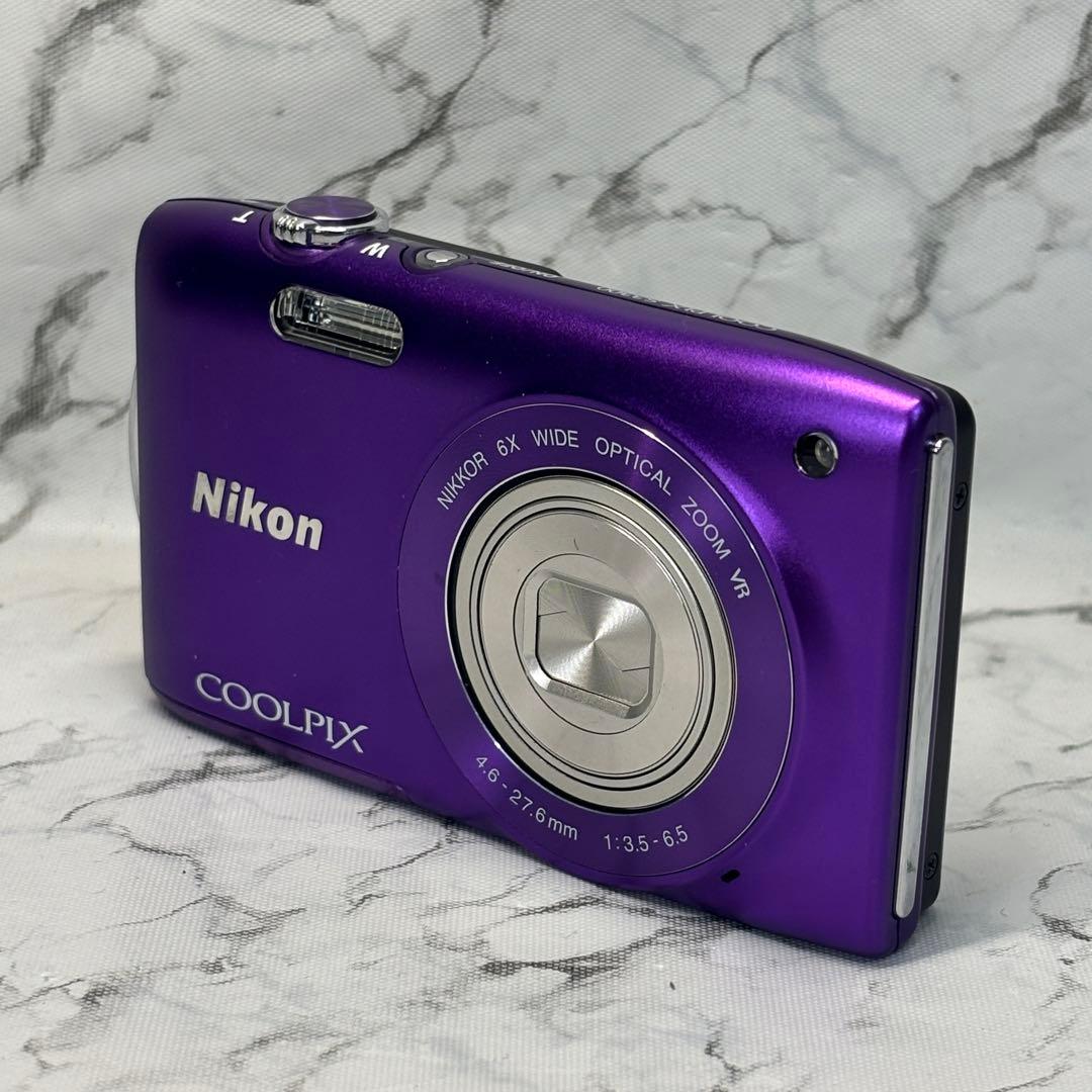✨美品・付属品完備✨Nikon COOLPIX S3300 付属品完備 パープル
