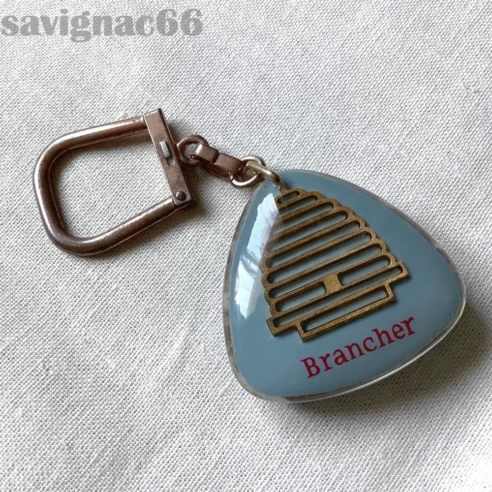 60s フレンチキーホルダー ブルボン Brancher インク レトロモダン