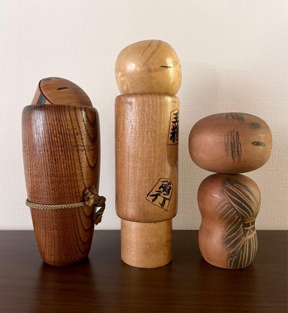 創作 こけし セット まとめ まとめて レトロ 郷土玩具 kokeshi 人形