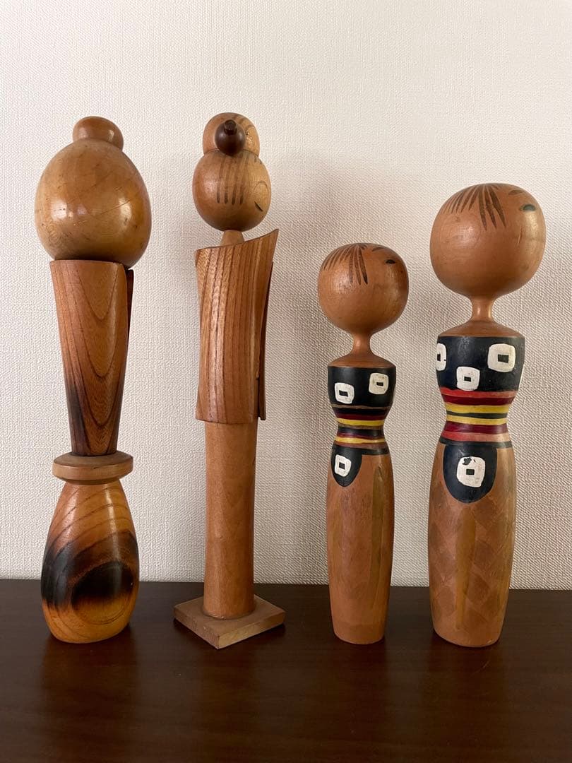 創作 こけし セット まとめ まとめて レトロ 郷土玩具 kokeshi 人形