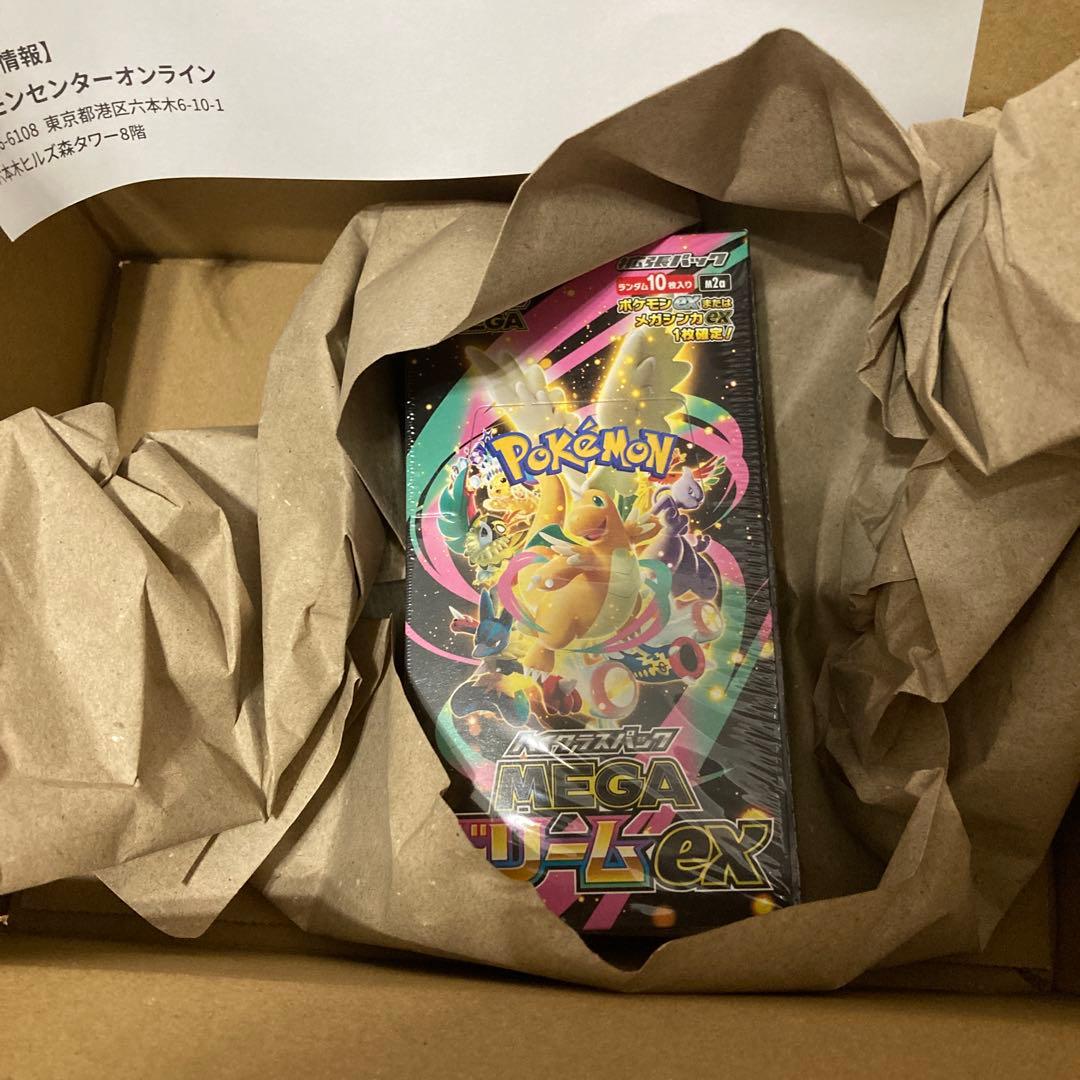 ポケモンカードゲーム MEGAドリームex BOX 未開封シュリンク付き