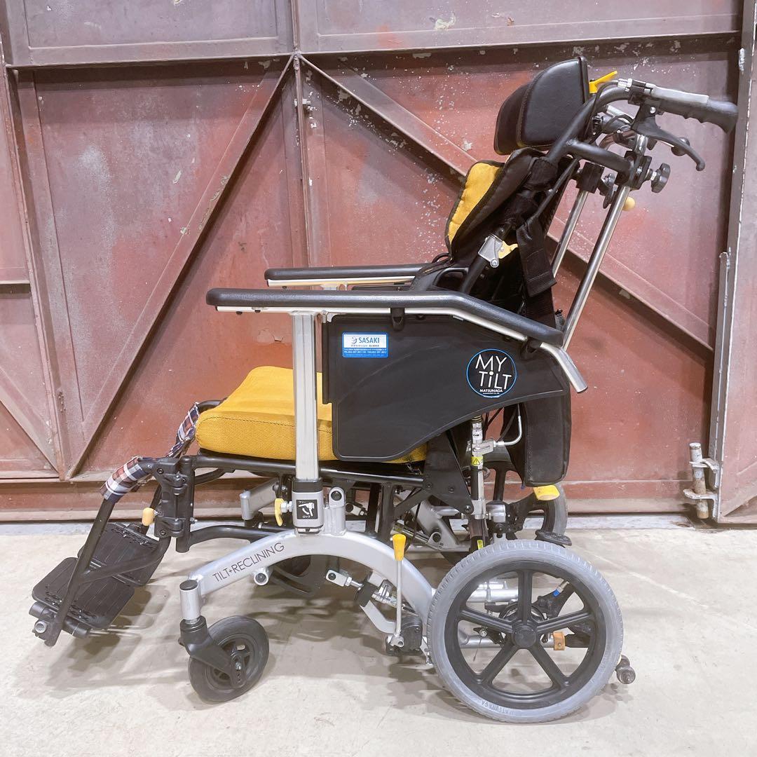 松永製作所 高級ソファ 多機能式 リクライニング車椅子 エレベーティング機能付