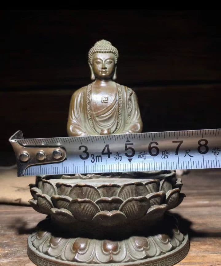 仏教美術 仏像 大日如来釈迦仏像 開運 風水 銅製品 工芸品 置物