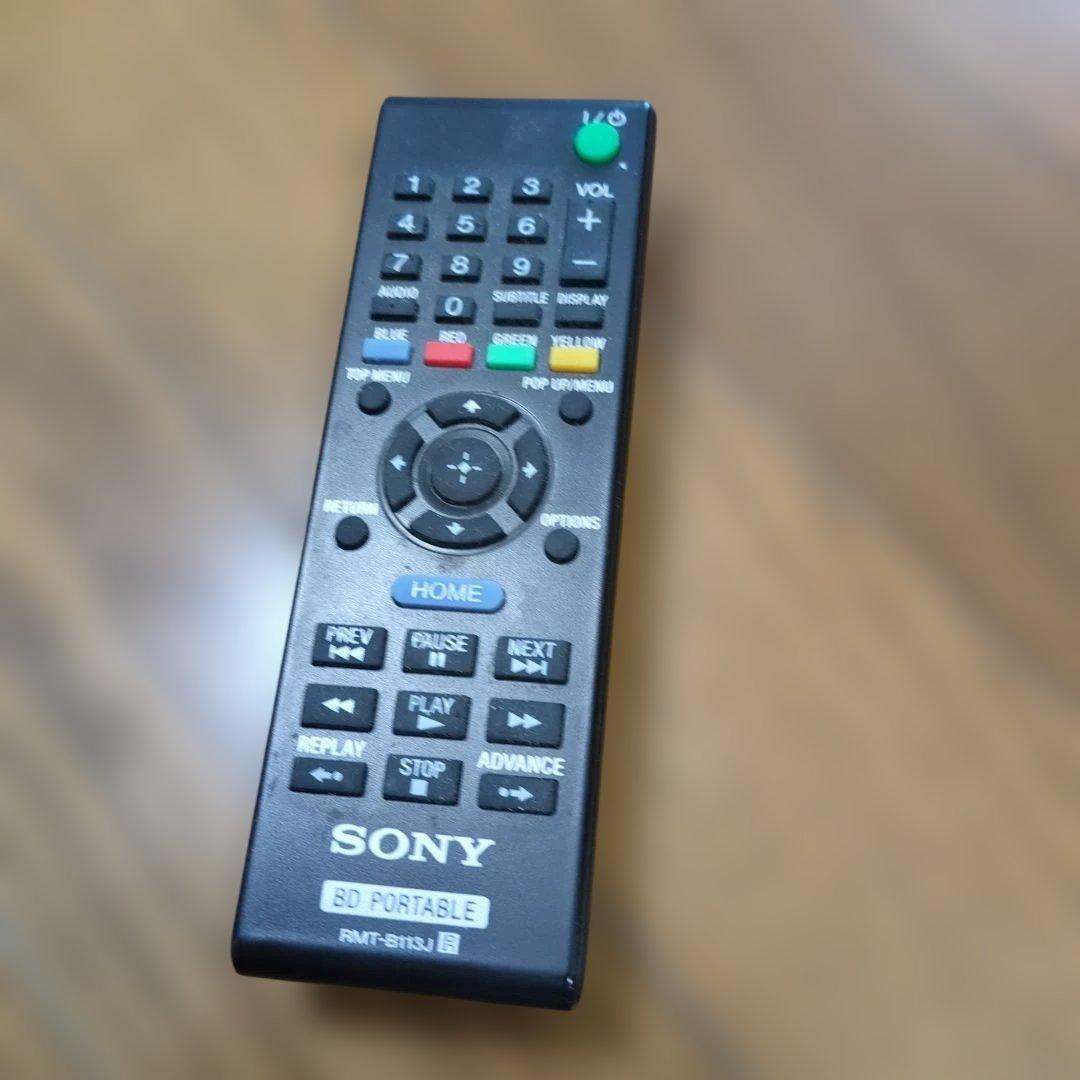 SONY ポータブルBDプレーヤ　BDP-SX910