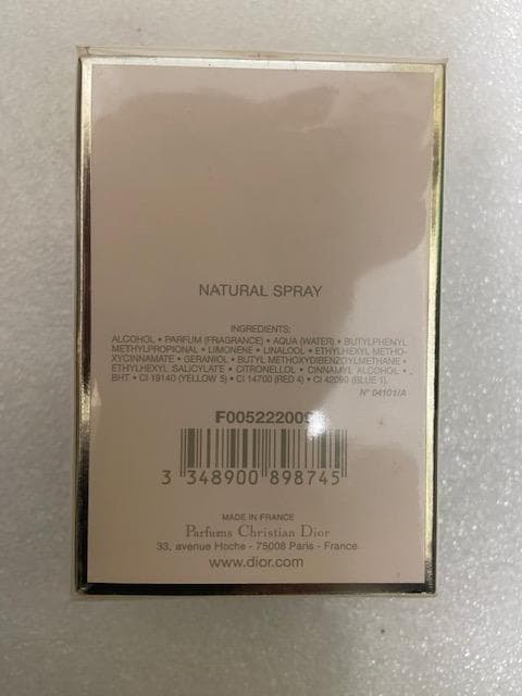 Dior ミスディオール シェリーオー Eau de Toilette 50ml