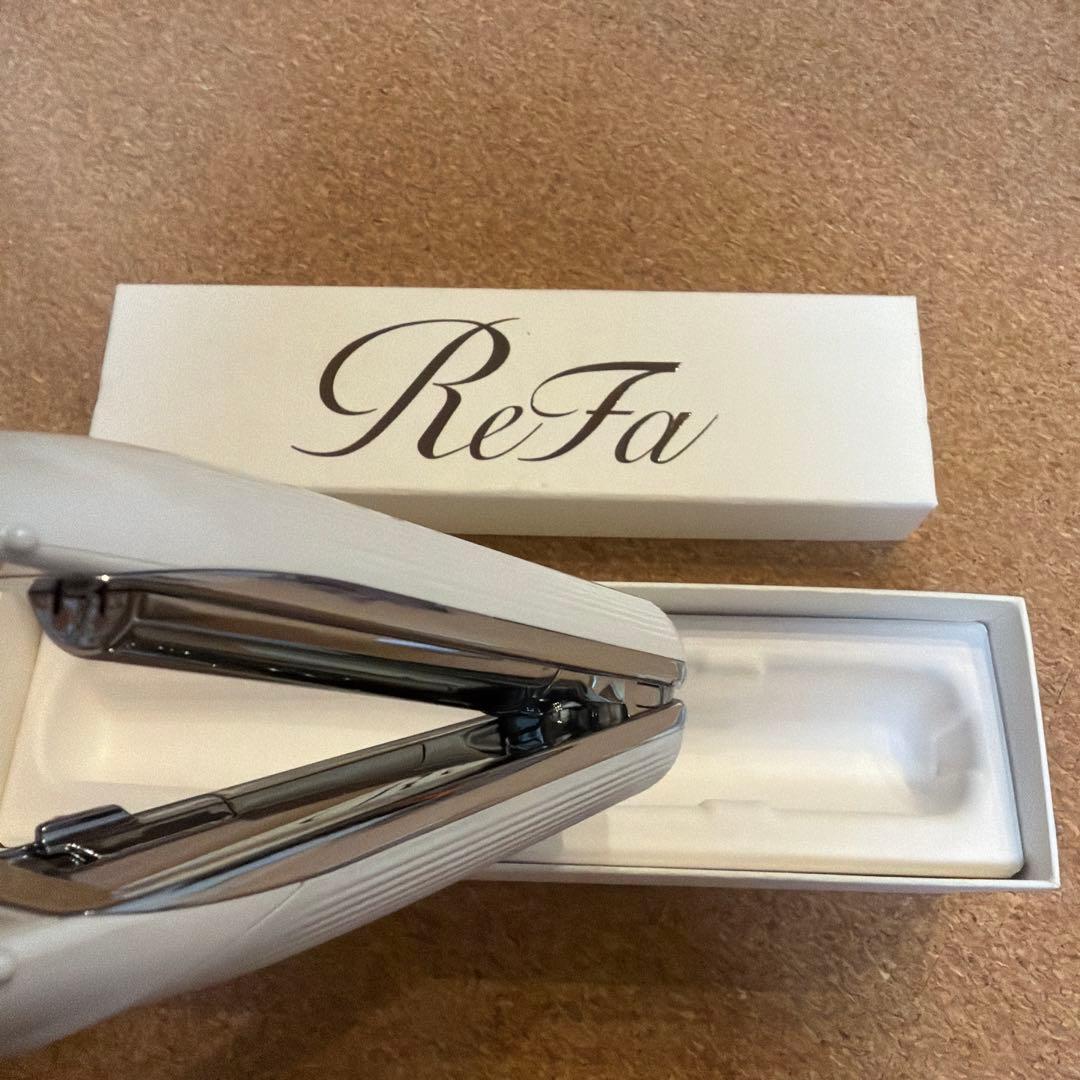 ReFa リファフィンガーアイロン ホワイト ストレートアイロン