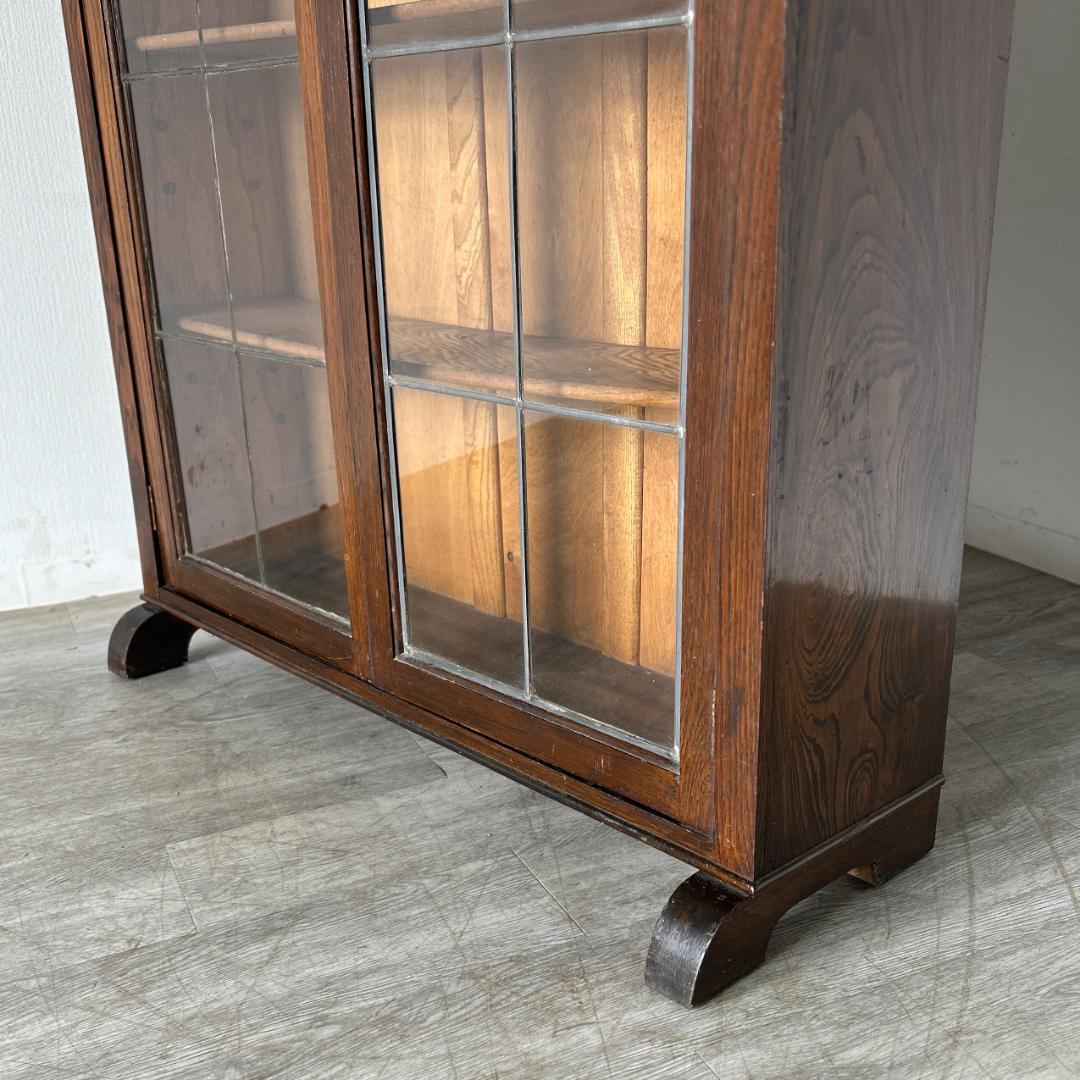 イギリス アンティーク家具 ブックケース キャビネット 1930年頃 979A