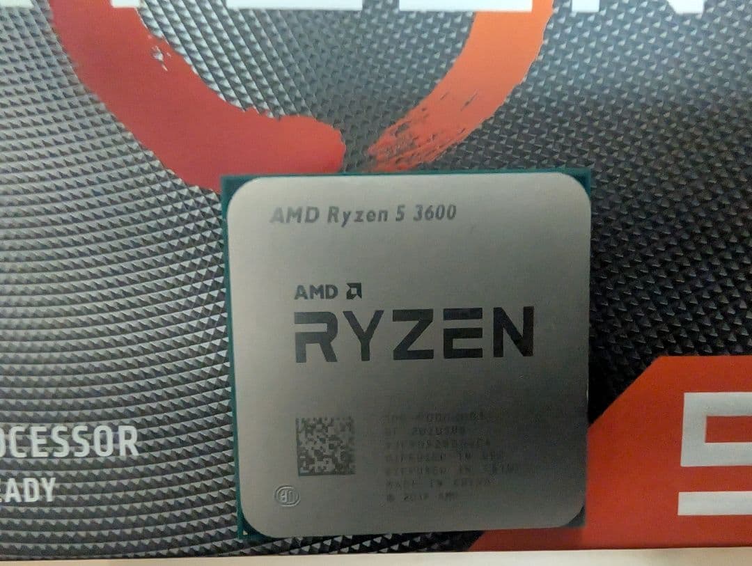 Ryzen5 3600 + B450 Steel Legend 動作品 箱付