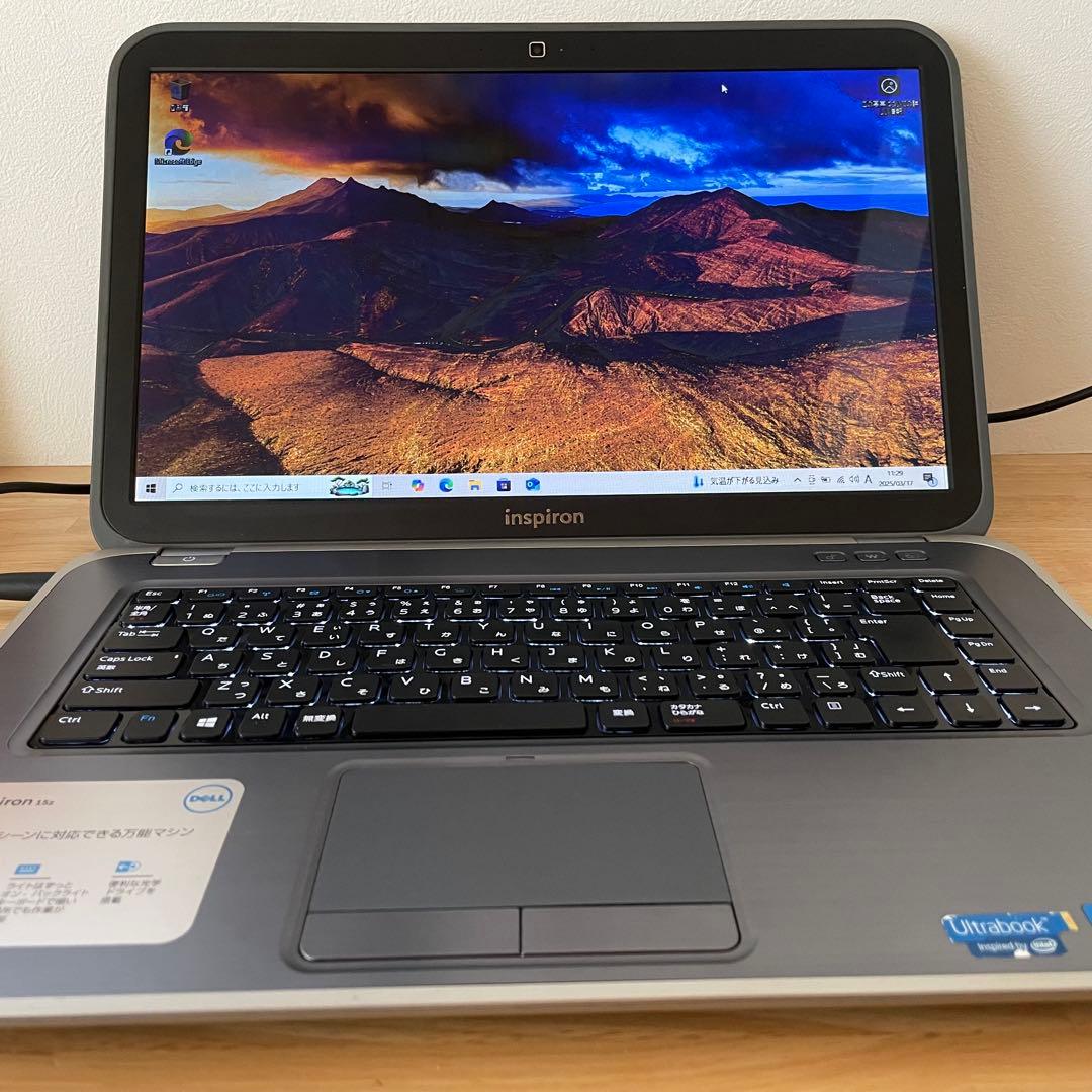 Windowsノート本体 Dell Inspiron 15z Core i5 Windows 10 8GB