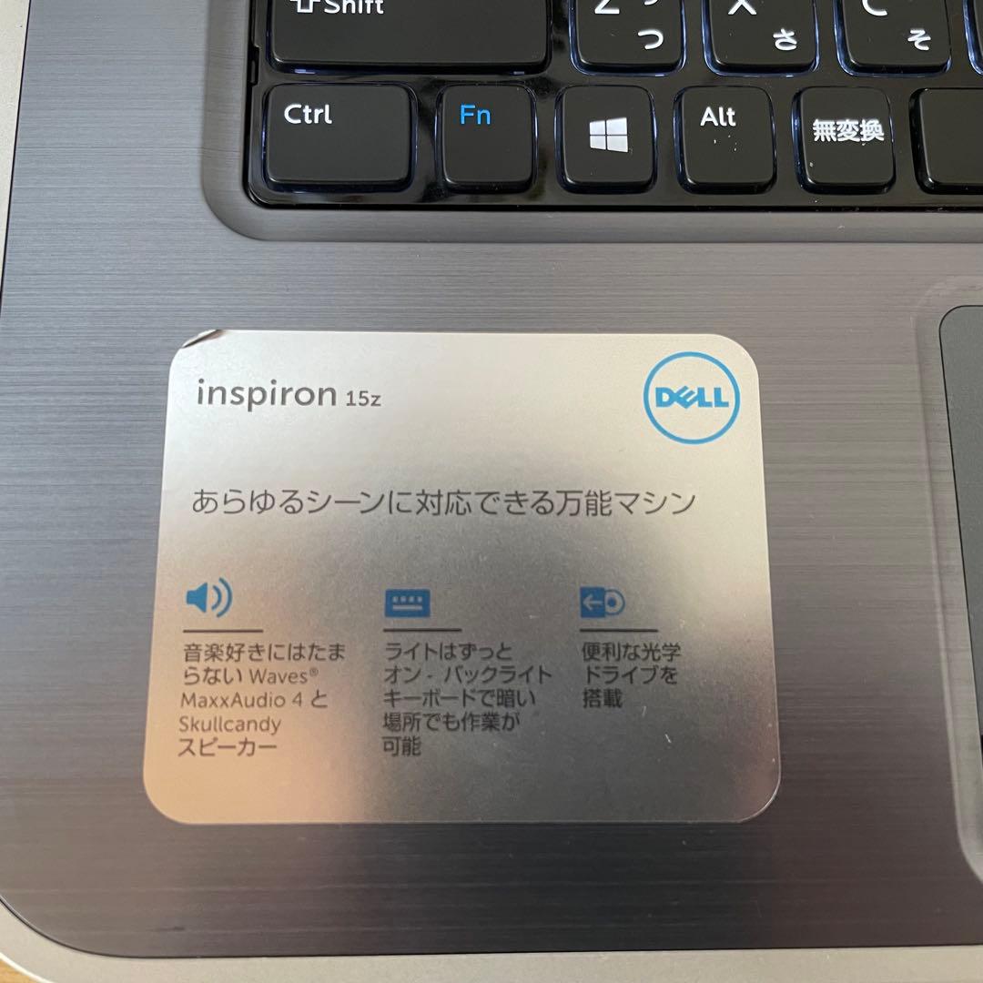 Windowsノート本体 Dell Inspiron 15z Core i5 Windows 10 8GB