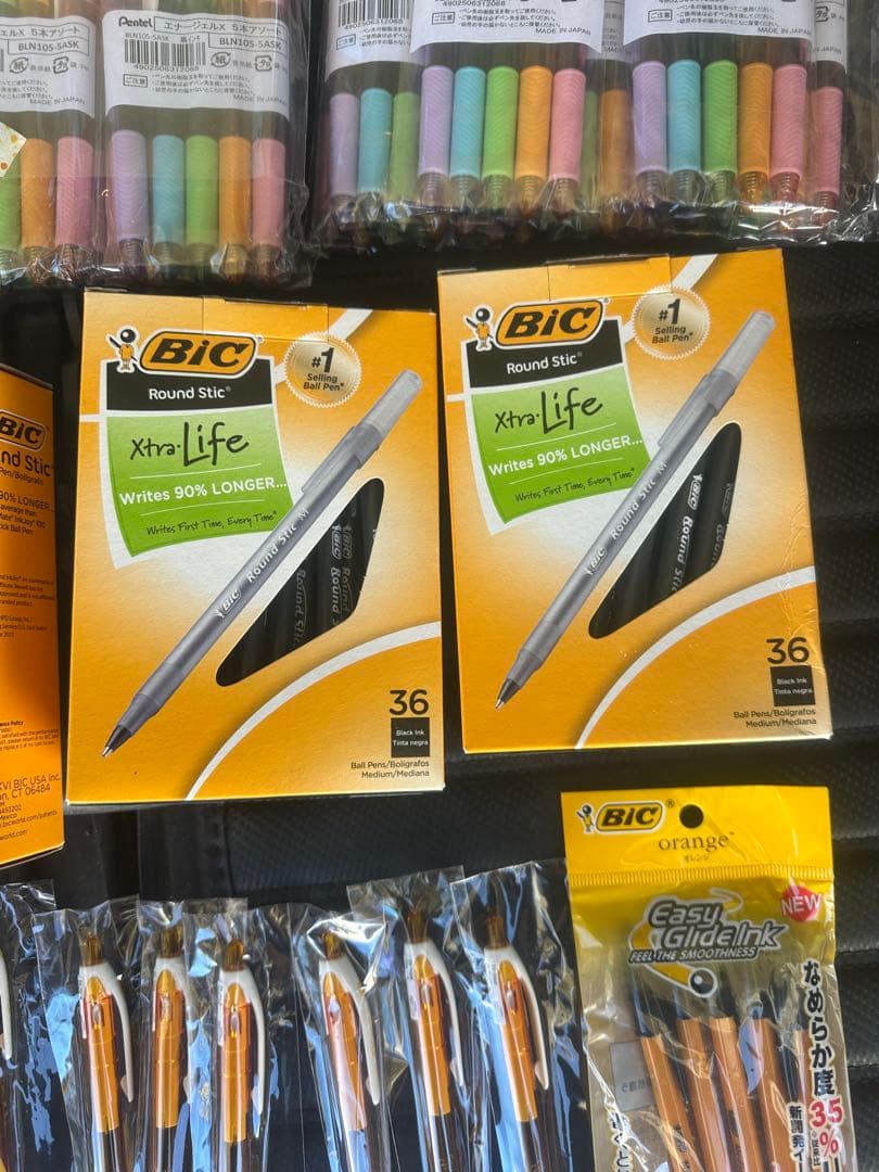 BIC ボールペン パステルカラーセット
