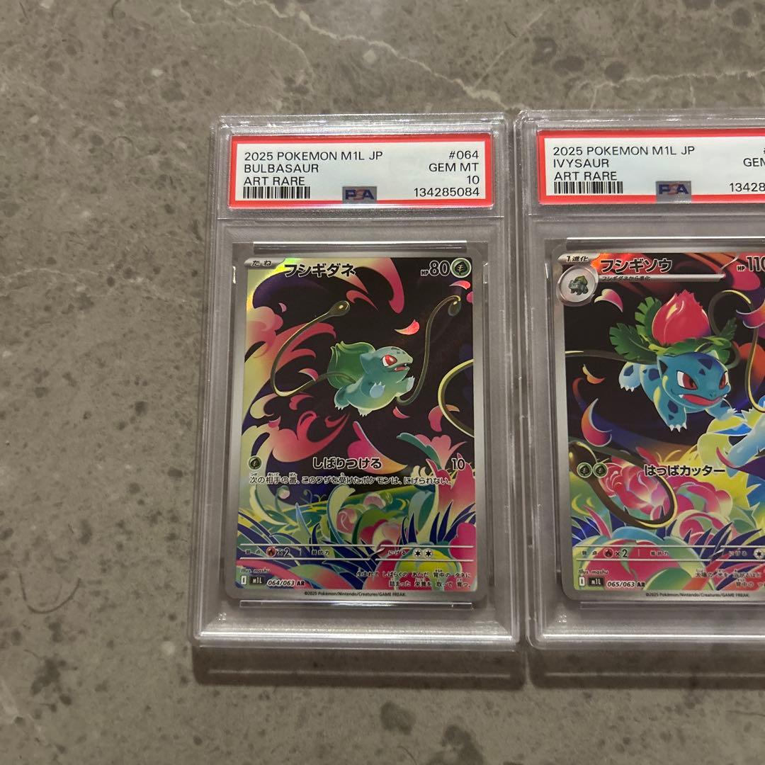メガフシギバナex【PSA10連番】セット