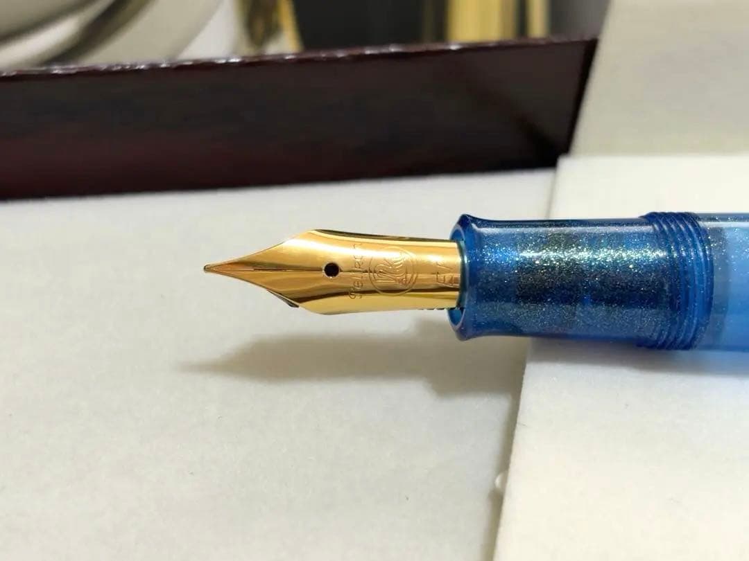 ペリカン m200 ゴールデンラピス
