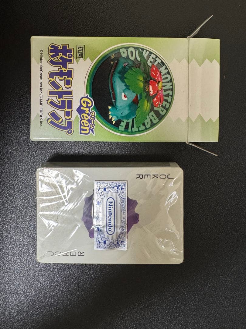 ポケットモンスター グリーン ポケモントランプ 緑 未開封、未使用品