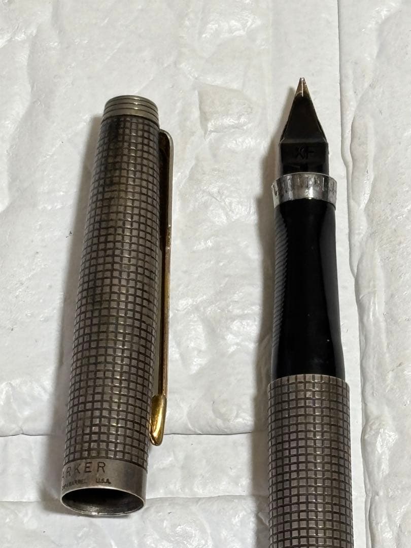 PARKER sterling silver 14kペン先