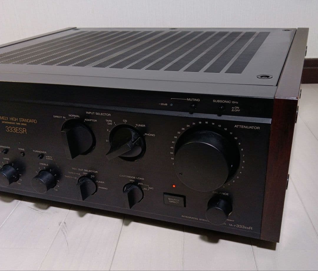 動作美品　ソニー SONY TA-F333ESR プリメインアンプ　超ド級アンプ