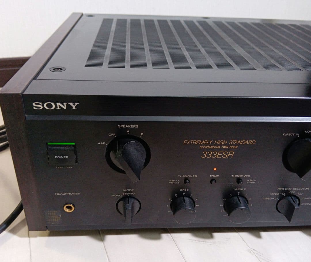 動作美品　ソニー SONY TA-F333ESR プリメインアンプ　超ド級アンプ