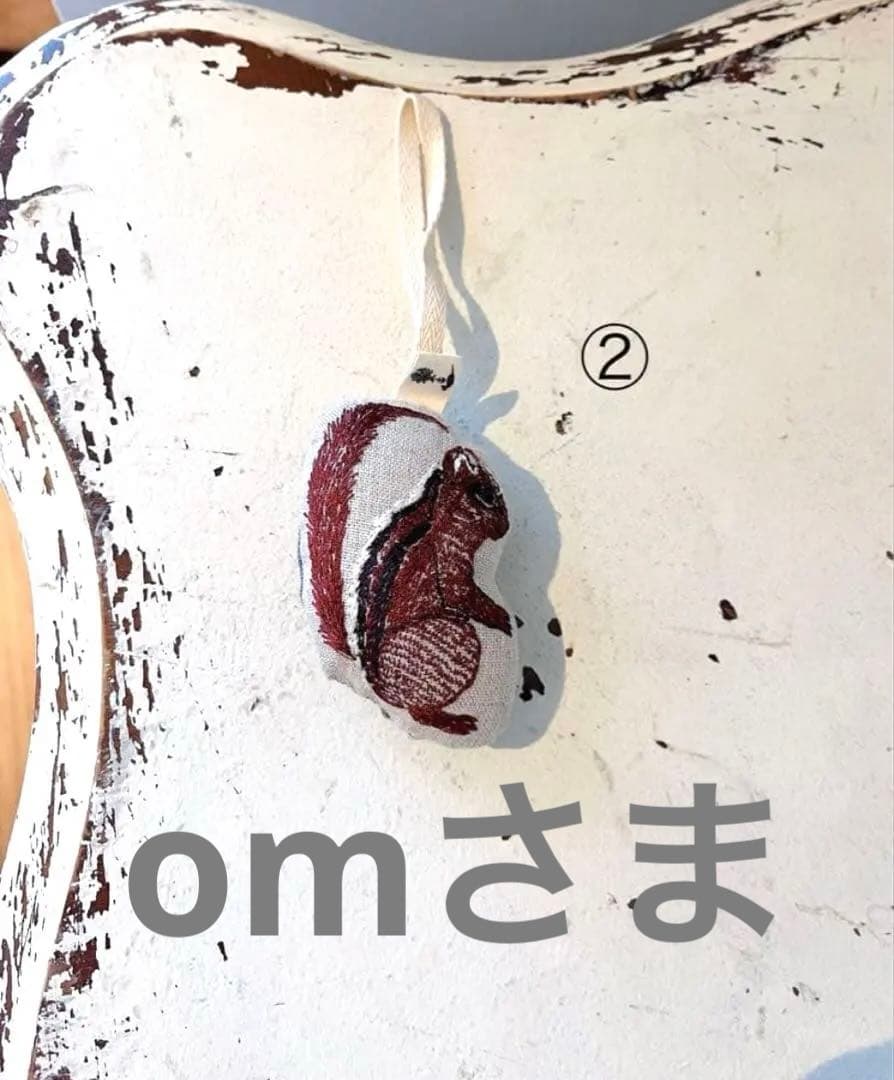Coral & Tusk アニマル刺繍オーナメント未使用3点セット単品購入OK