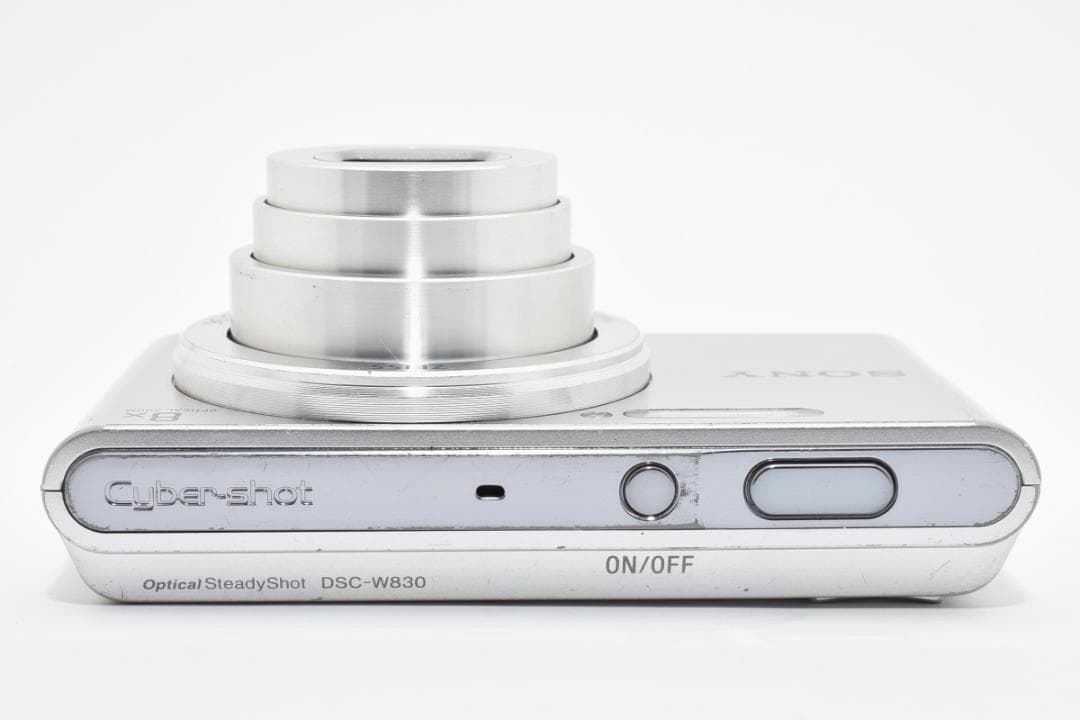 ソニー　SONY Cyber-shot DSC-W830 シルバー 動作確認済み