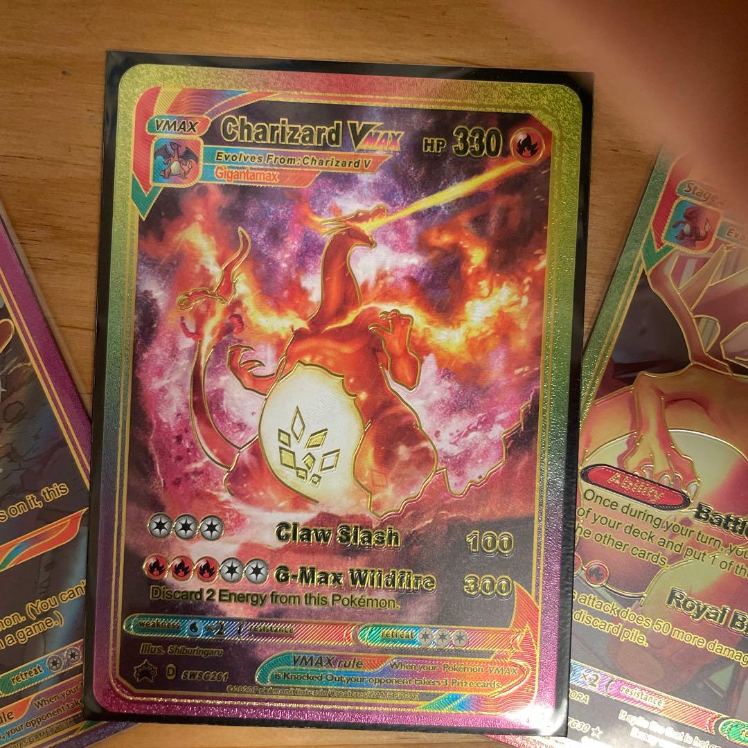 最終値下げ‼️海外限定版 ポケモンゴールドカード メタリック仕様 まとめ売り16枚