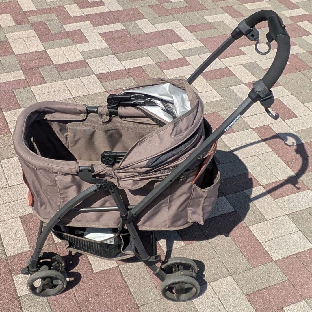 ブラウンペットカート 折りたたみ式 適応体重15kg まで