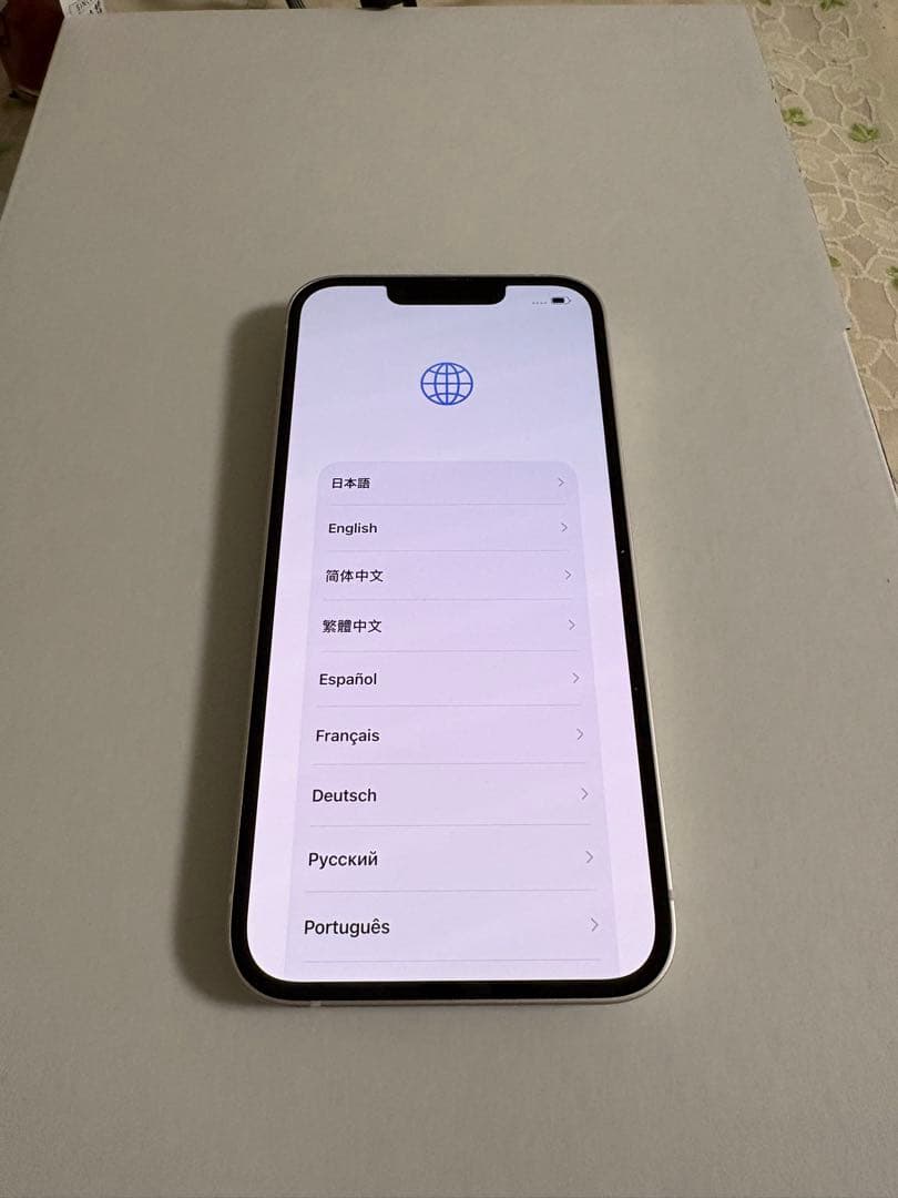 iPhone 13 ホワイト　86%