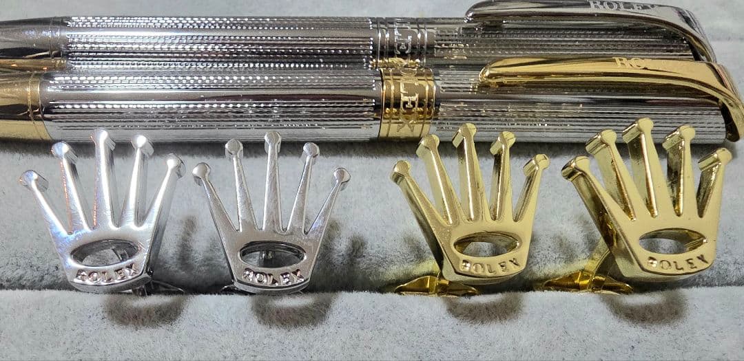ロレックス ROLEX　ボールペン・カフス2点セット　新品