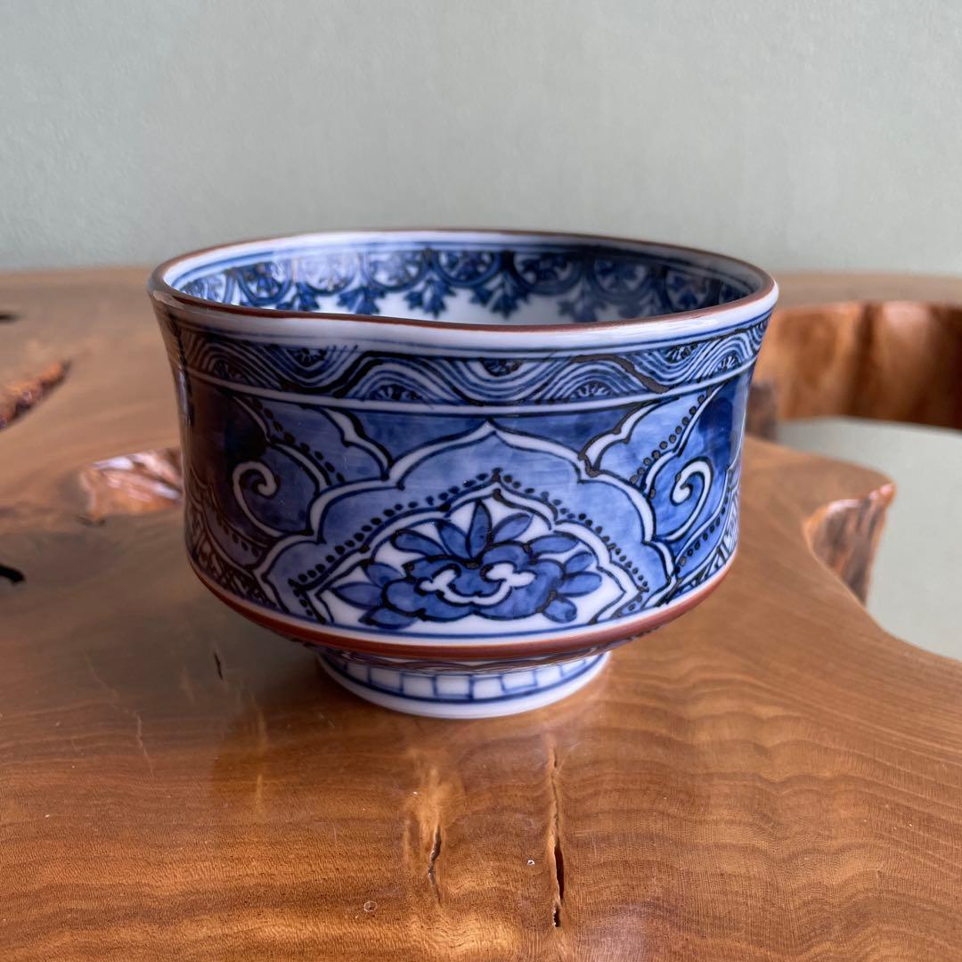 祥瑞写 橋本龍岳造 抹茶碗 茶道具 共箱(15)