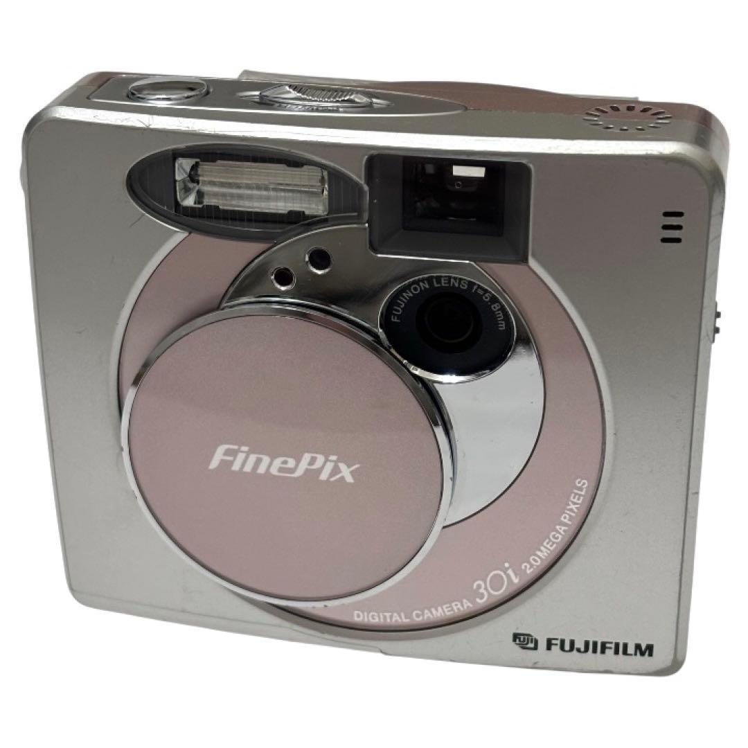 希少 富士フイルム FUJIFILM ファインピクス 30i ピンク デジカメ