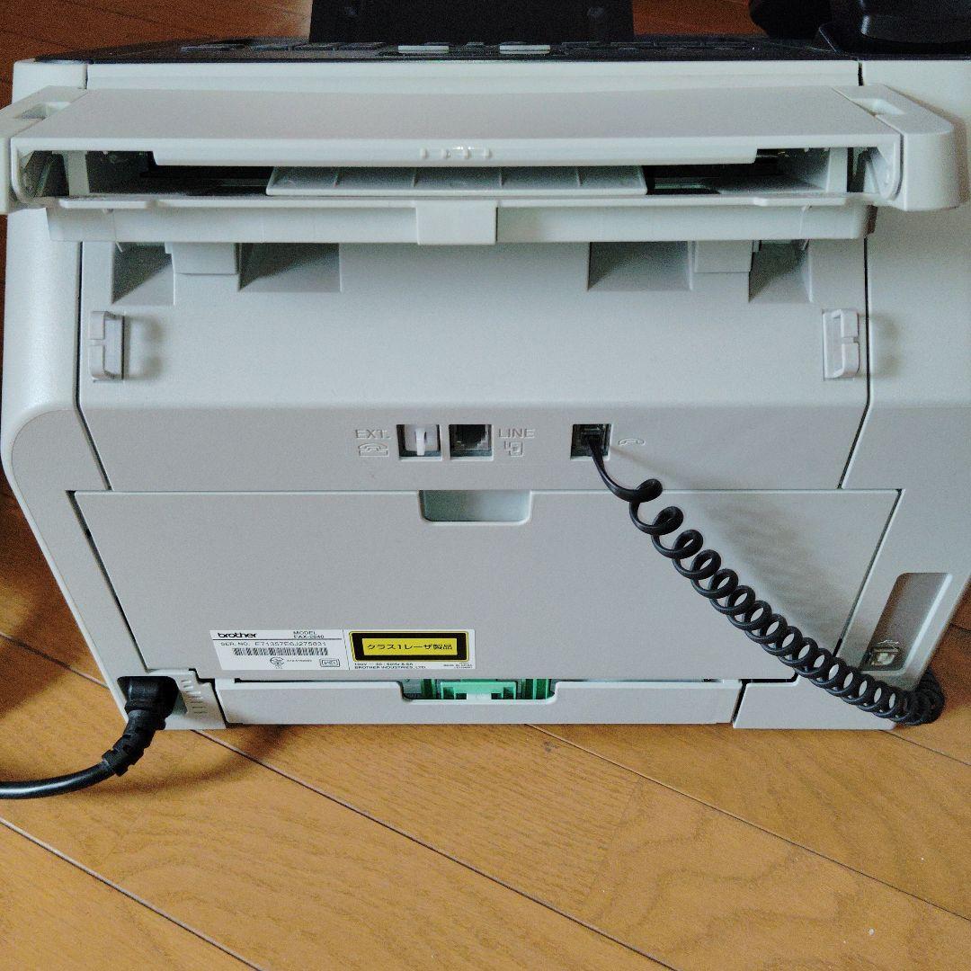 ●中古品●brother FAX-2840 ブラザー レーザーファクス 省エネ