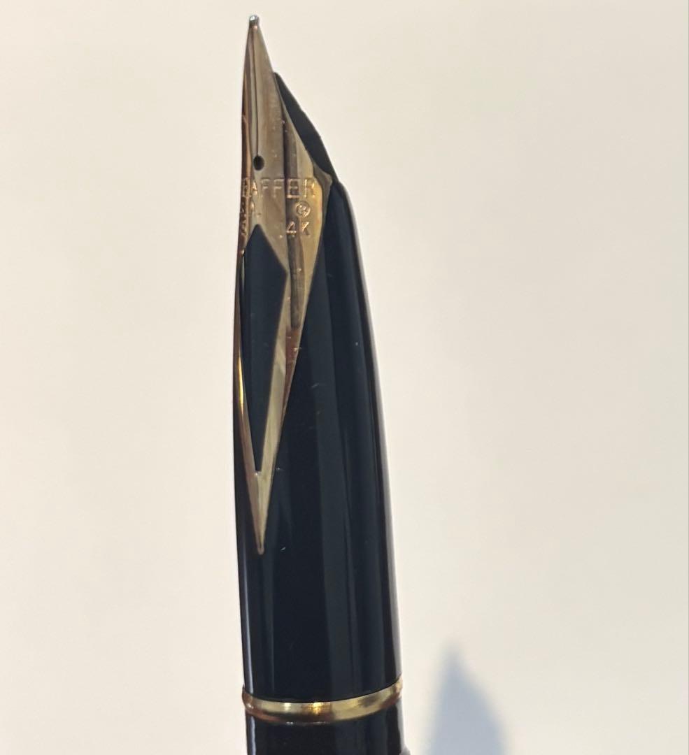 SHEAFFER ゴールド 万年筆 専用ケース付き