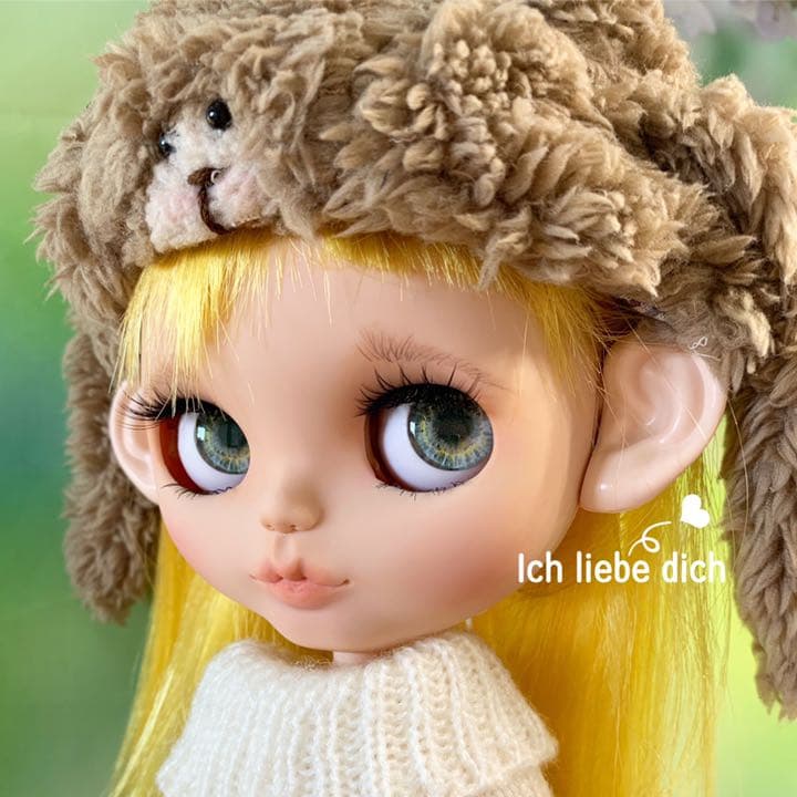 ゆめかわ♡♡♡カスタムブライス✨キュートアンドキュリアス✨耳つき✨