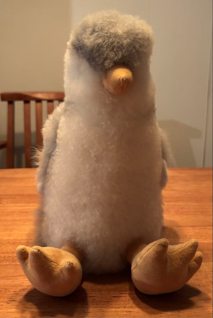 ベビーアルパカ毛ぬいぐるみ おおきなペンギン