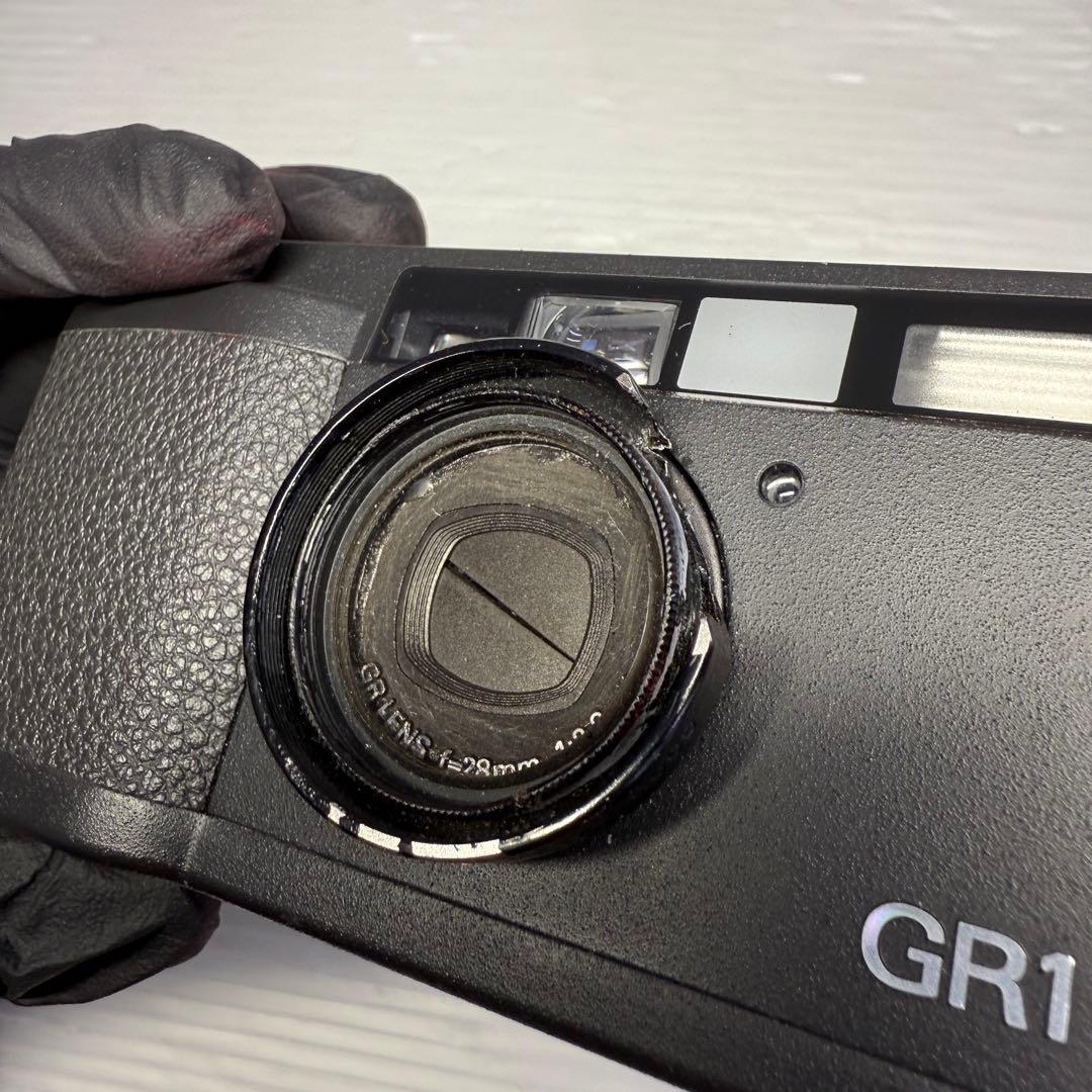 ジャンク‪☆リコー GR1‪☆RICOH コンパクトフィルムカメラ ブラック