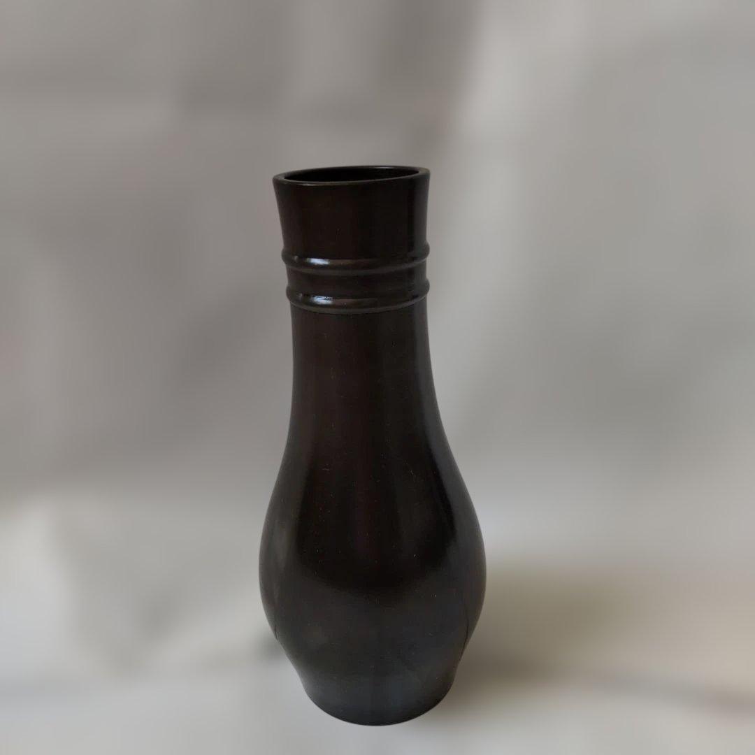 唐銅杓立 唐銅製 杓立て 無地 鍋長色 茶道具 茶器 新品 未使用 保管品 です