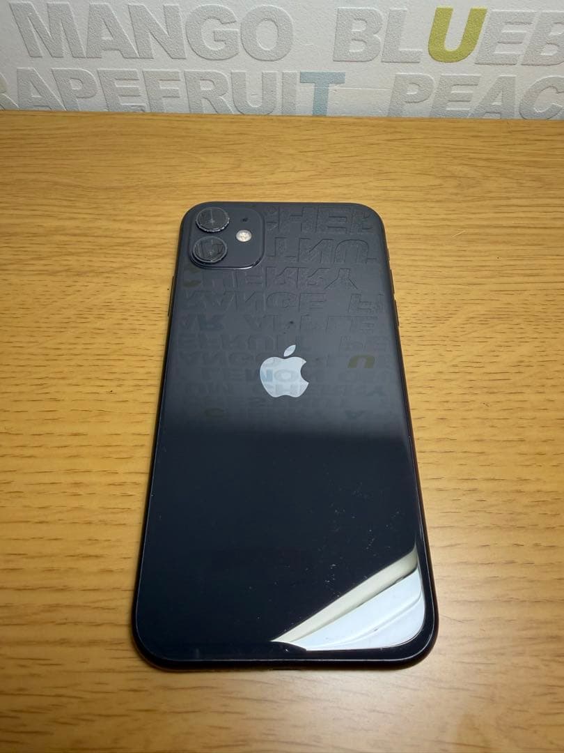iPhone11 256GB simフリー ブラック 使用感あり