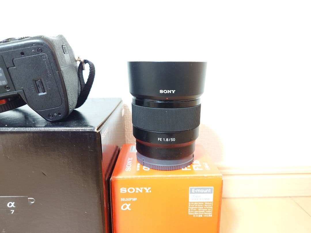 SONY α7IV ILCE-7M4 ボディ FE50mm f1.8レンズ